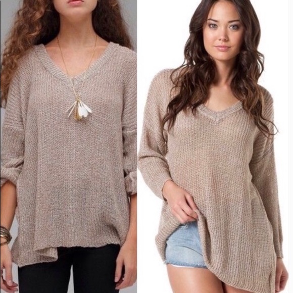 Oversized Brandy Melville Maddy sweater, OS - Picture 2 of 4